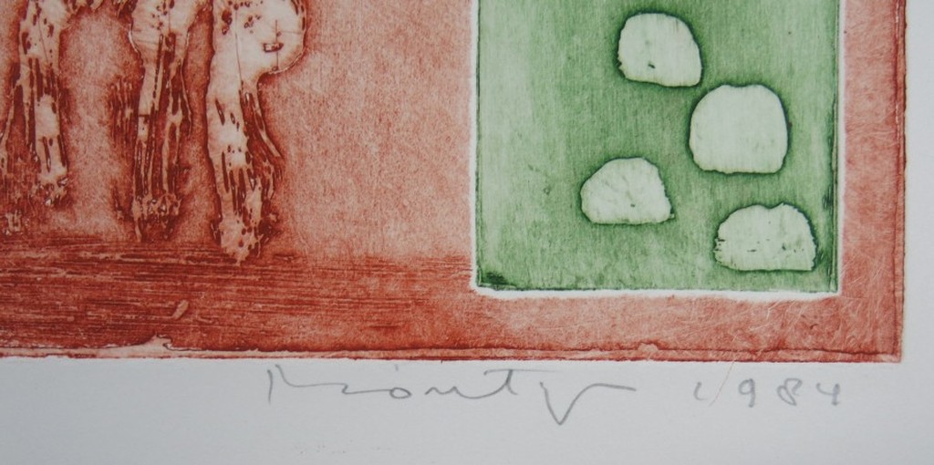 Jan Montyn: Ets, The persistence of memory III kopen? Bied vanaf 150!