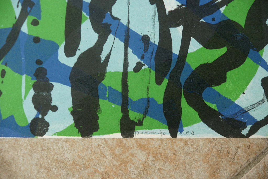 Jef Diederen - kleurenlitho uit 1990 kopen? Bied vanaf 50!