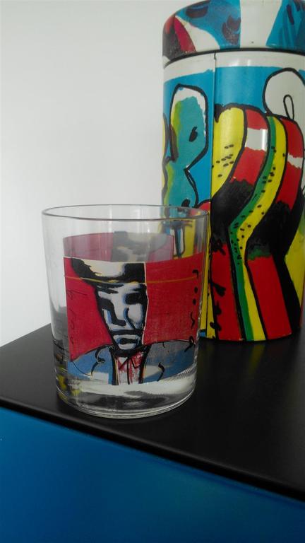 Herman Brood voor Brabantia voorraadbus + glas kopen? Bied vanaf 9!