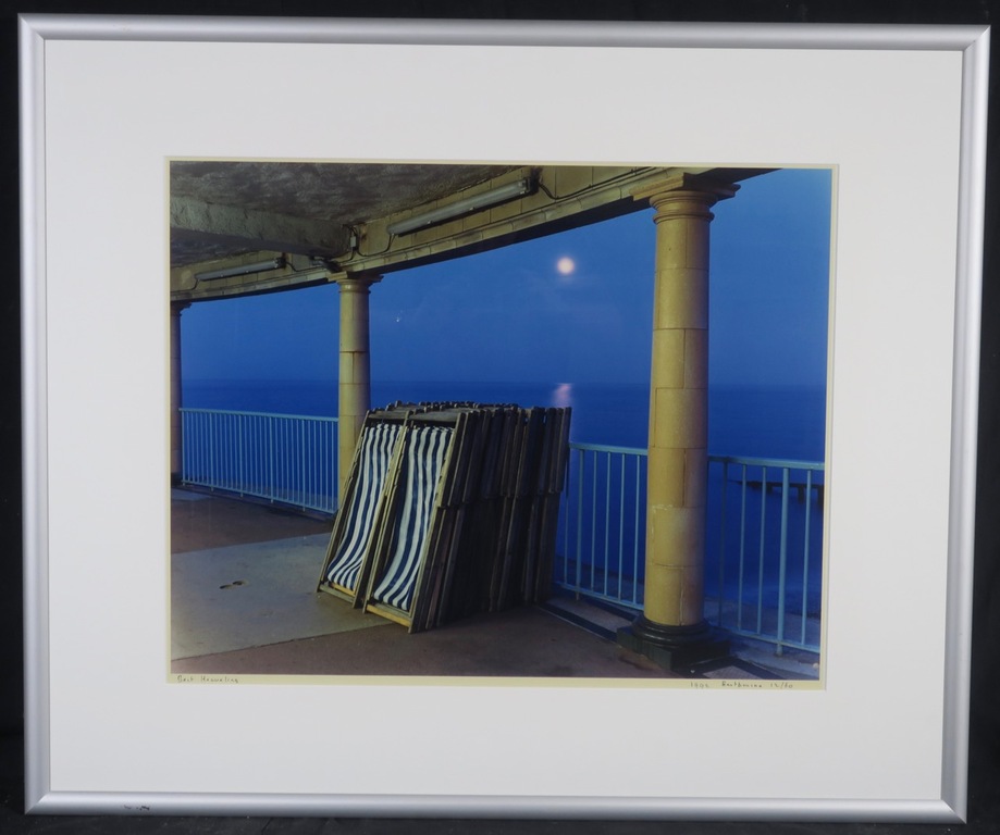 Bert Houweling: Foto, Eastbourne - Ingelijst verkocht voor € 35!