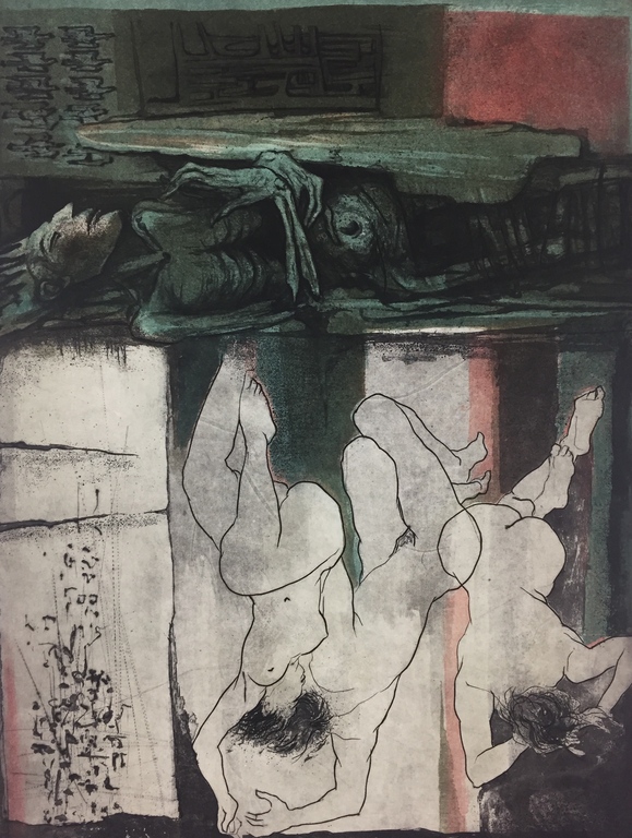 Ru van Rossem, ets, 'Tombe', 1982 kopen? Bied vanaf 149!