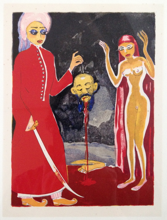 Kees van Dongen, Originele houtgravure uit 1955 kopen? Bied vanaf 1!