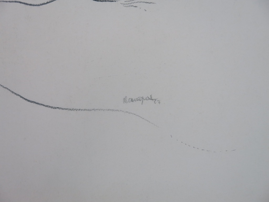 Michel Cardena: Twee tekeningen (1x potlood en 1x gemengde techniek), Zonder titel kopen? Bied vanaf 50!