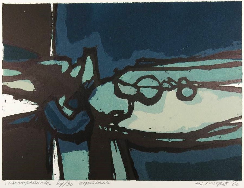 Fon Klement: Boardsnede, Incomparable verkocht voor € 80!