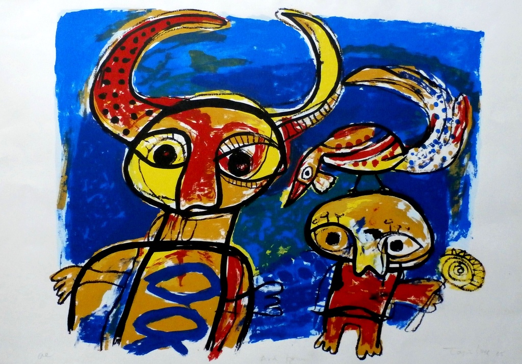 Toyin Loye - zeefdruk: Ara Orum - 2005 kopen? Bied vanaf 125!