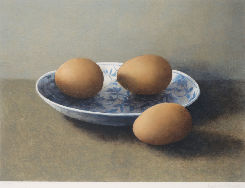 Fred de Heij: Giclee, Stilleven III - Ingelijst kopen? Bied vanaf 35!