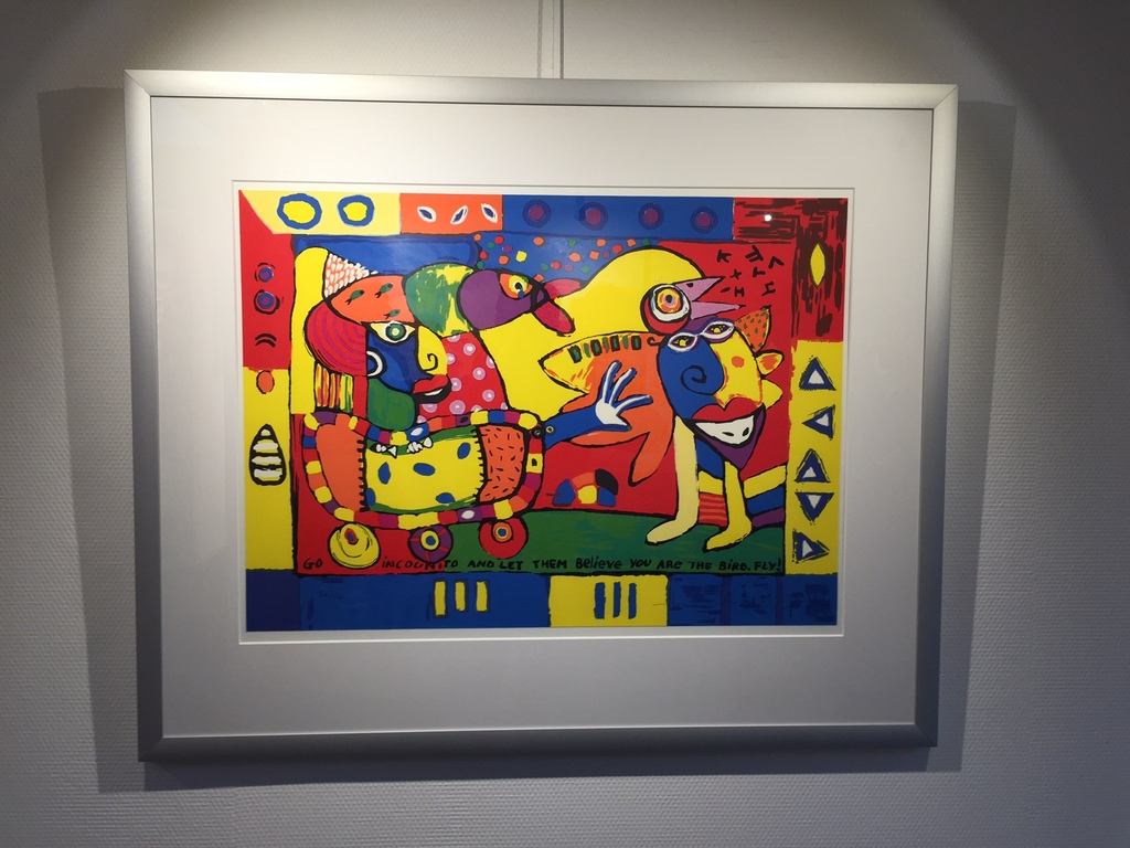 Simon & Bruno - You are the bird - kleuren zeefdruk - gesigneerd - oplage 160 kopen? Bied vanaf 1!