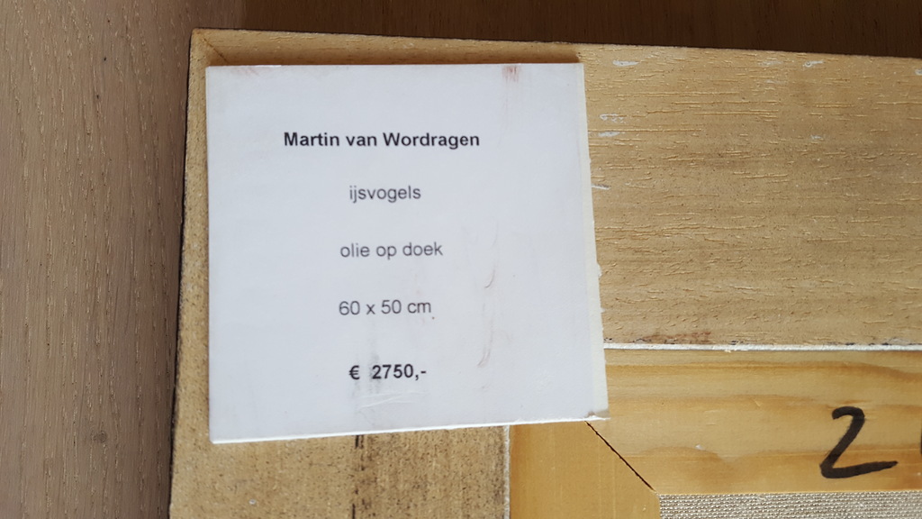 Laatste keer!: Martin van Wordragen (1928) - olie op doek, gesigneerd r.o.  kopen? Bied vanaf 595!