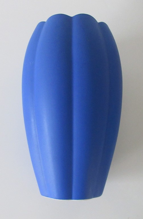 D. Dinis - Azuurblauwe vaas pompoenvorm kopen? Bied vanaf 1!