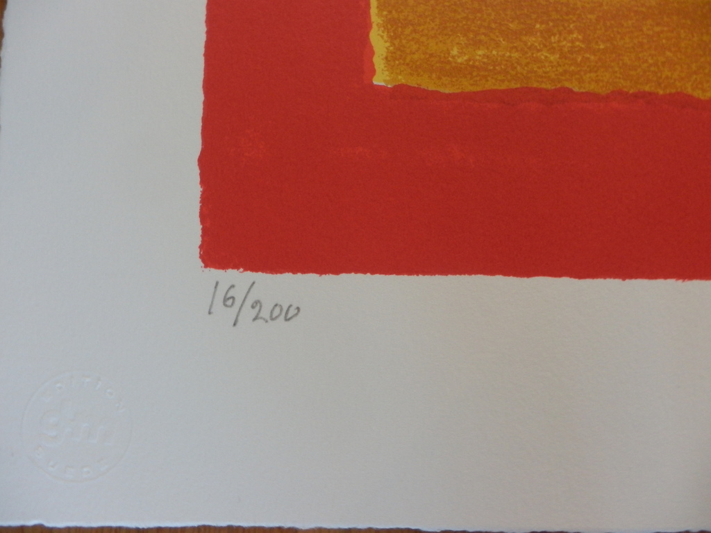 CORNEILLE Grote Zeefdruk uit 1998 PLENITUDE DE L'ETE kopen? Bied vanaf 575!