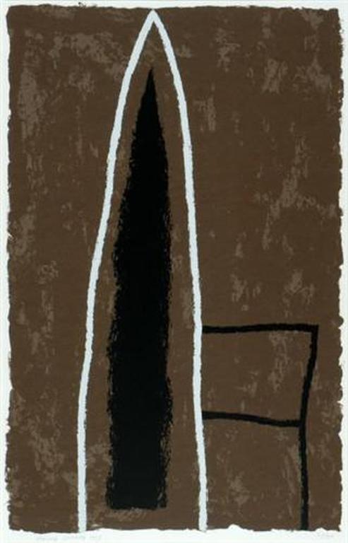 Harry Gerritz, zeer grote zeefdruk, New Cathedral I, 100 x 70 cm, 28/40 kopen? Bied vanaf 65!