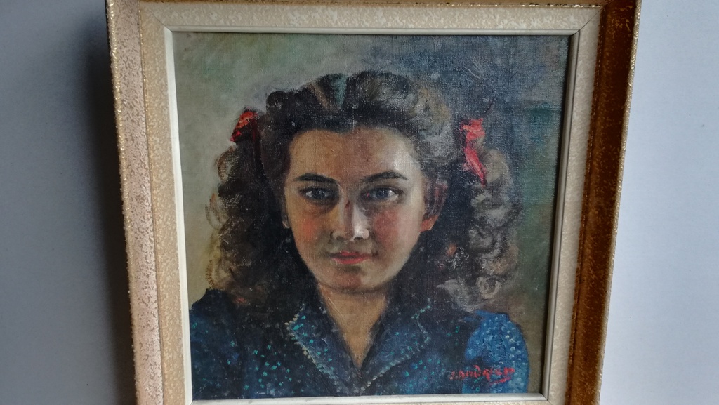 Onbekend kunstenaar, Olieverf op doek, Portret  kopen? Bied vanaf 35!