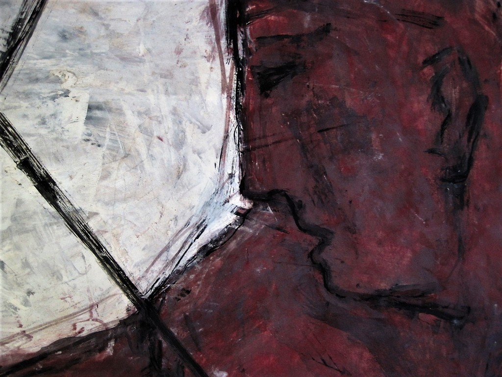 'Grote Expressionistische gemengde techniek 1959 "Naakte man liggend" gesigneerd kopen? Bied vanaf 1!