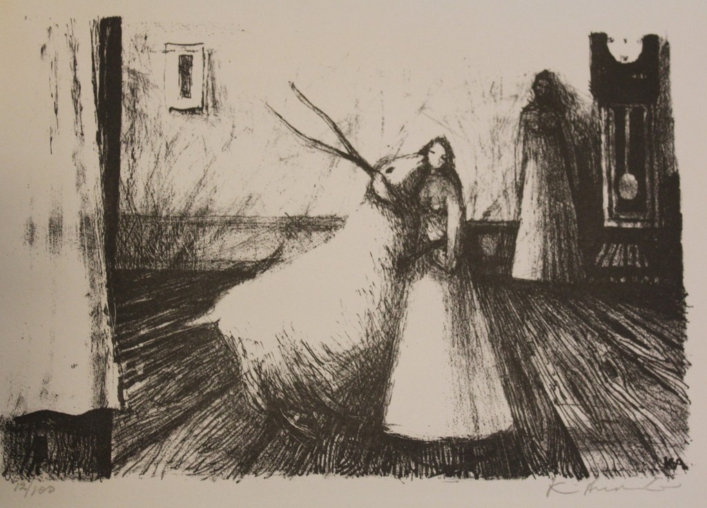 Kees Andrea: zwart-wit litho, Dierenvriend kopen? Bied vanaf 30!