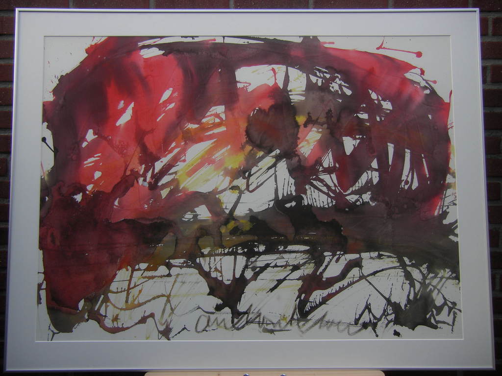 Anton Heyboer - Anton Heyboer, Vinkevener riet, De allermooiste!!!! verkocht voor € 495!