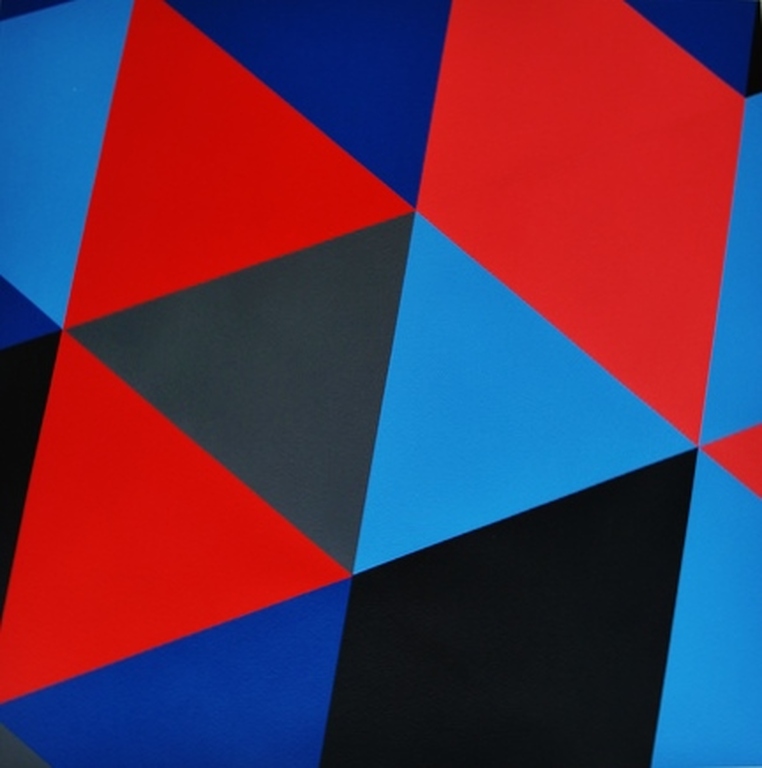 Nigel Kent : Acrylverf op papier – Serial Painting # 42 – gesigneerd - 1991 verkocht voor € 40!
