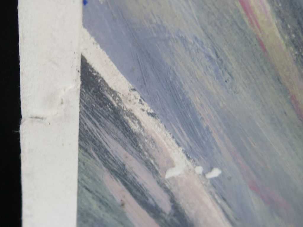 Wim Jonkman: Acryl en collage op papier, Kouwe drukte (Groot) kopen? Bied vanaf 1!