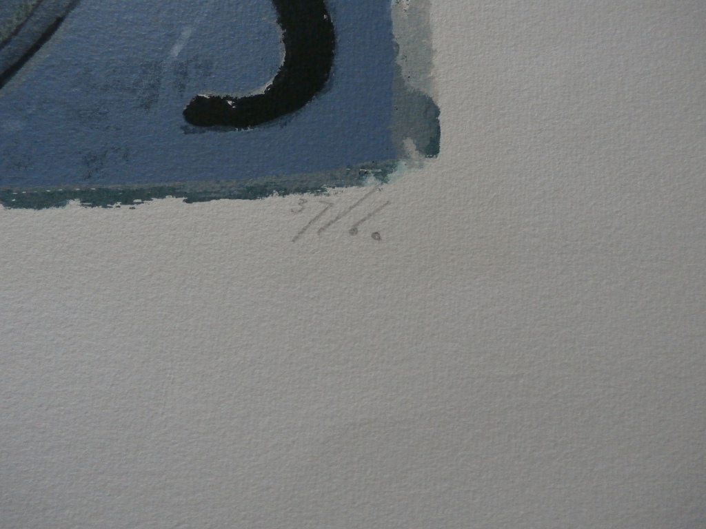 Piet Warffemius - litho: Two times - 1990  kopen? Bied vanaf 60!