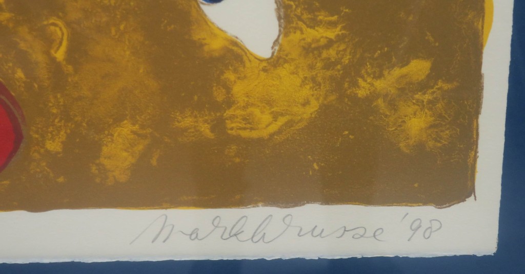 Mark Brusse: Litho, Z.T. - Ingelijst kopen? Bied vanaf 70!