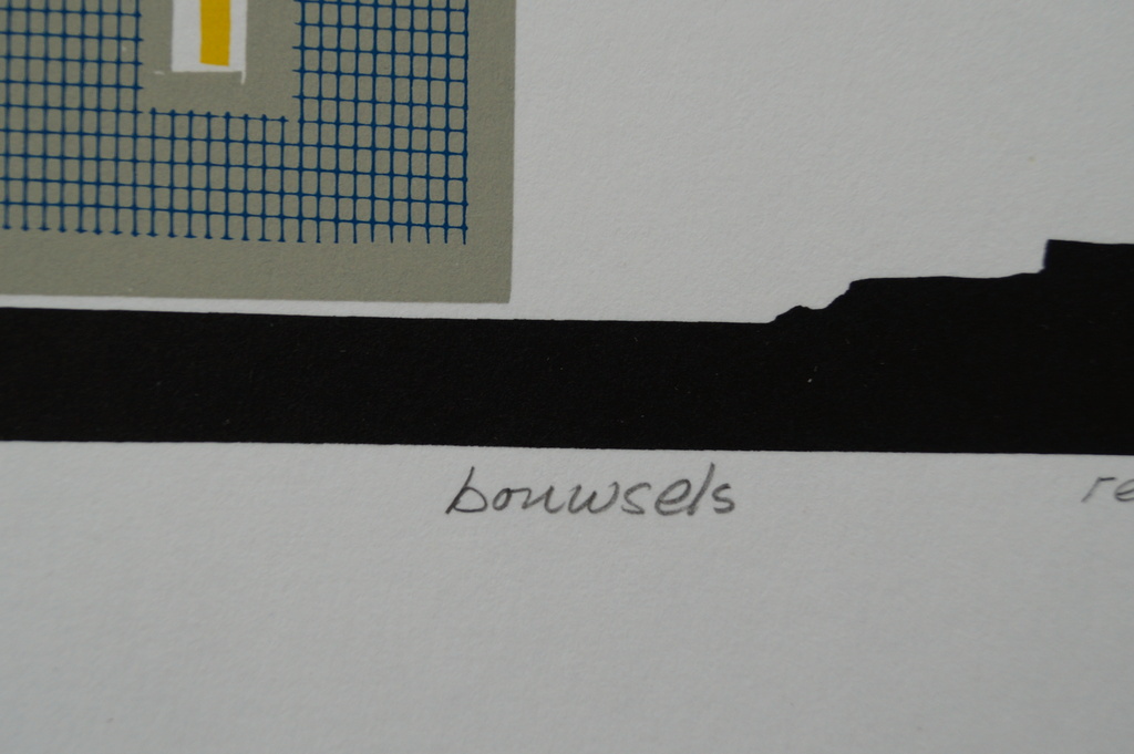 Rens Labruyère - gesigneerde zeefdruk - 2003 kopen? Bied vanaf 1!