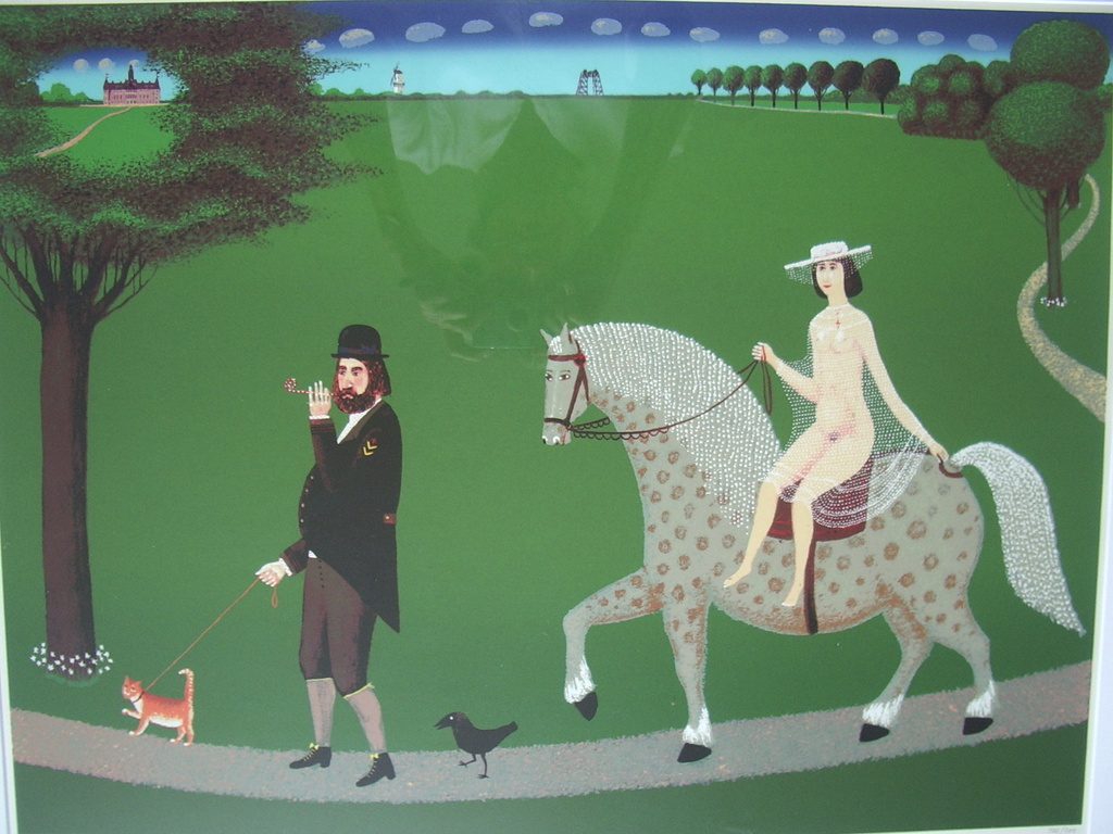 Willem Westbroek - zeefdruk - Walking the Cat kopen? Bied vanaf 135!