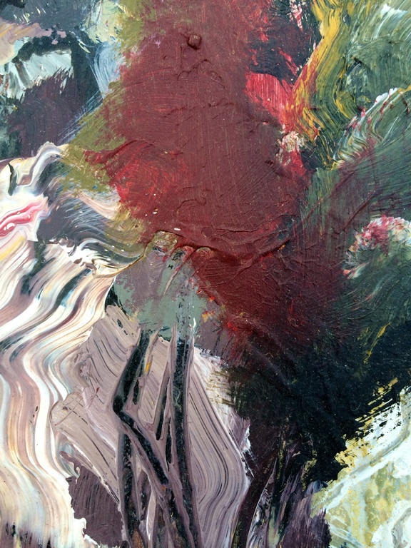 Bert Braam: Acryl op hout, Compositie kopen? Bied vanaf 255!
