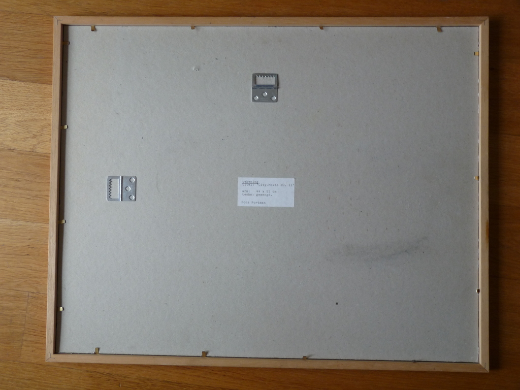 FONS FORTMAN   2x GEMENGDE TECHNIEK   kopen? Bied vanaf 80!