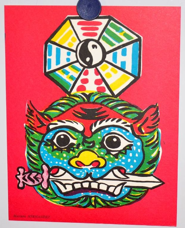 Mariano Hernandez: Litho uit 1967. Figuur kopen? Bied vanaf 1!