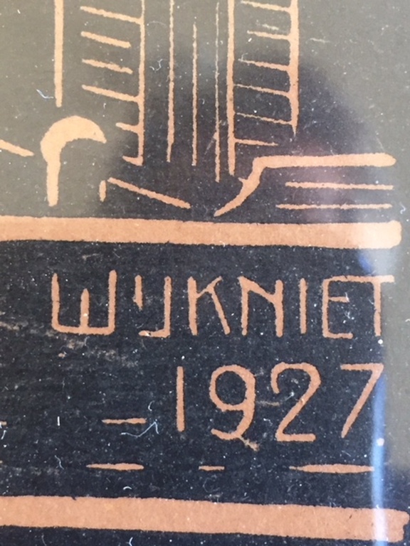 A. W. Wijkniet ( 1894- 1973): Oostpoort Delft 1927 kopen? Bied vanaf 60!