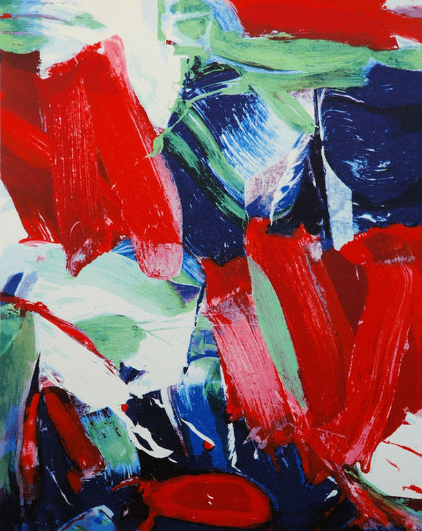 JAS, Darwin, zeefdruk verkocht voor € 50!