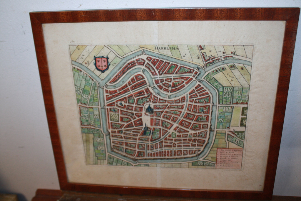 ANTIEKE STADSKAART HAARLEM 17 - 18 EEUW kopen? Bied vanaf 55!