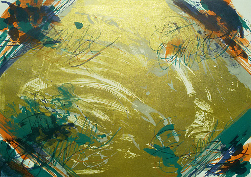 Laatste keer: Ger Lataster - Abstracte compositie (1970), litho verkocht voor € 150!