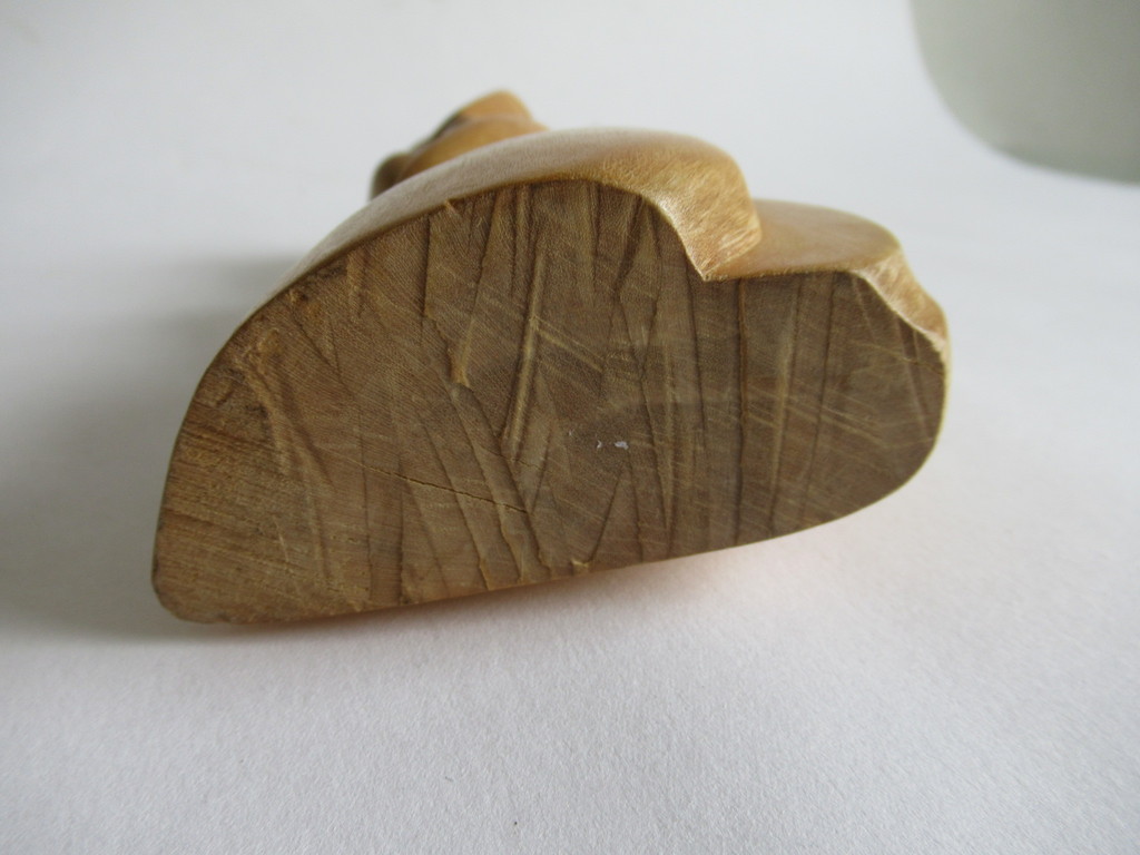 Onbekende kunstenaar: houtenbeeld, liefdespaar kopen? Bied vanaf 1!