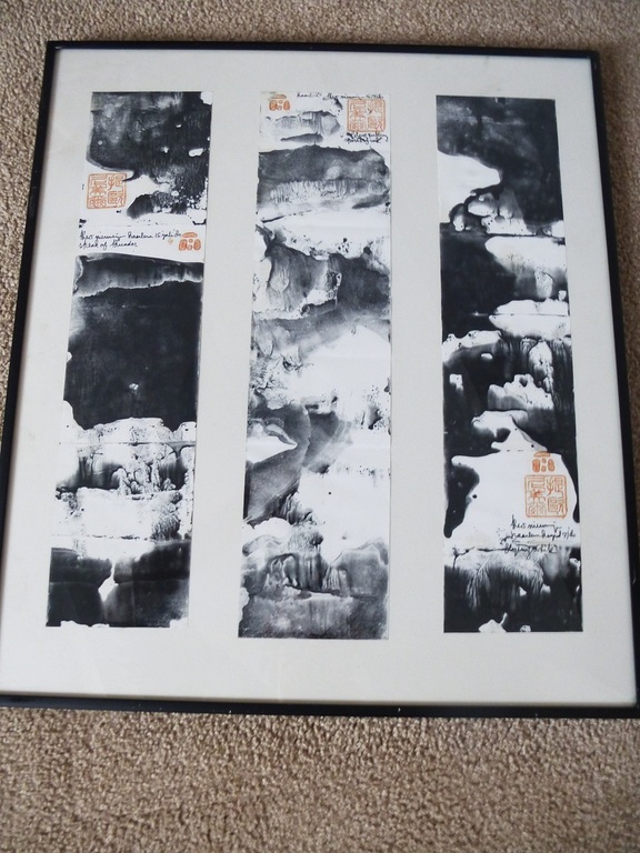 Theo Niermeijer, 3 gewassen inttekeningen, 1980, handgesign verkocht voor € 80!