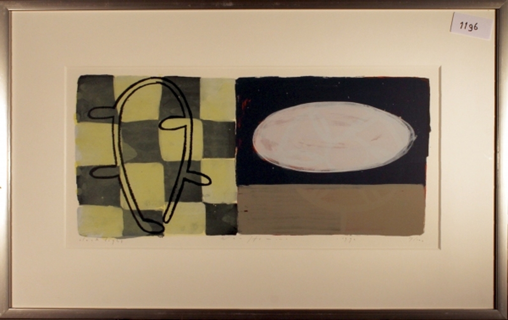 Piet Warffemius: Zeefdruk, Blacklight verkocht voor € 75!