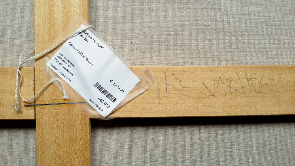 Marijke Verhoef - Uitzicht, olieverf op doek (ingelijst) kopen? Bied vanaf 125!