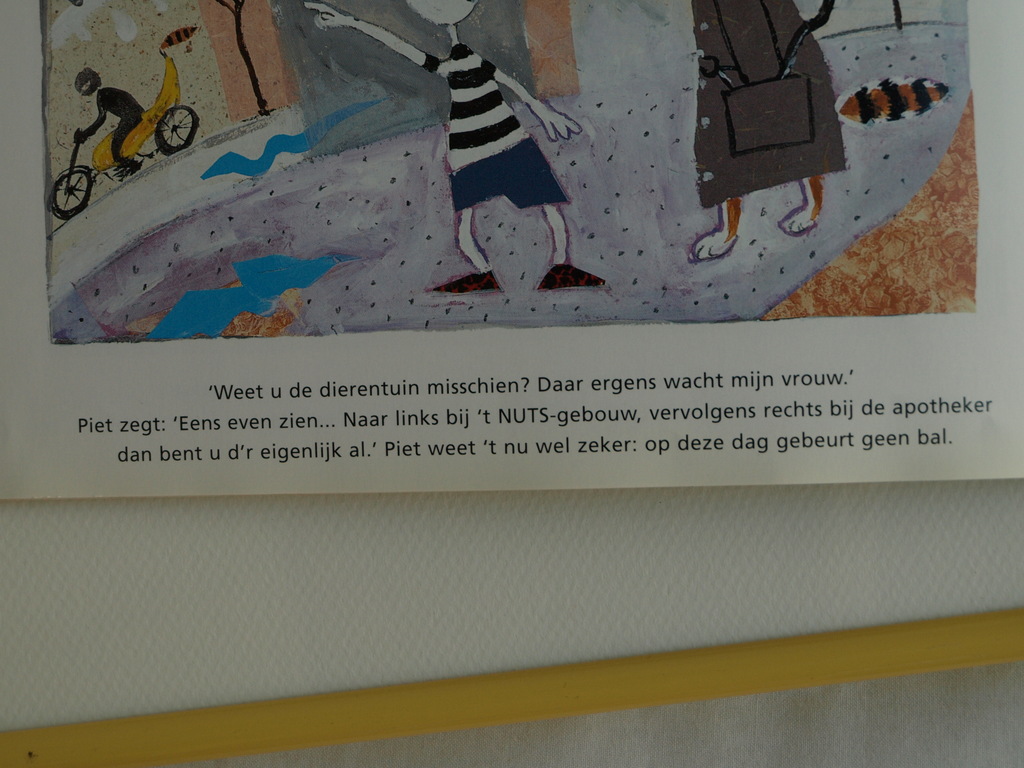 Daan Remmerts de Vries: Acryl en collage , Het leven is raar 6 – Ingelijst -1997 kopen? Bied vanaf 75!
