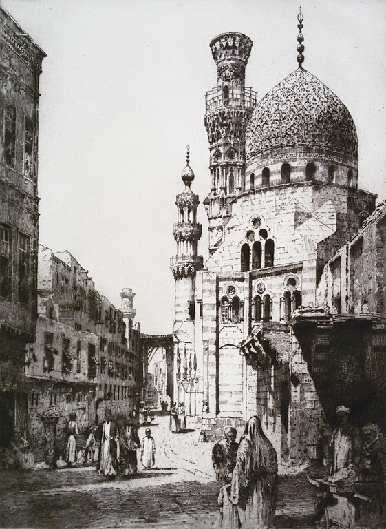 Albany E. Howarth - The Blue Mosque Cairo, ets kopen? Bied vanaf 50!