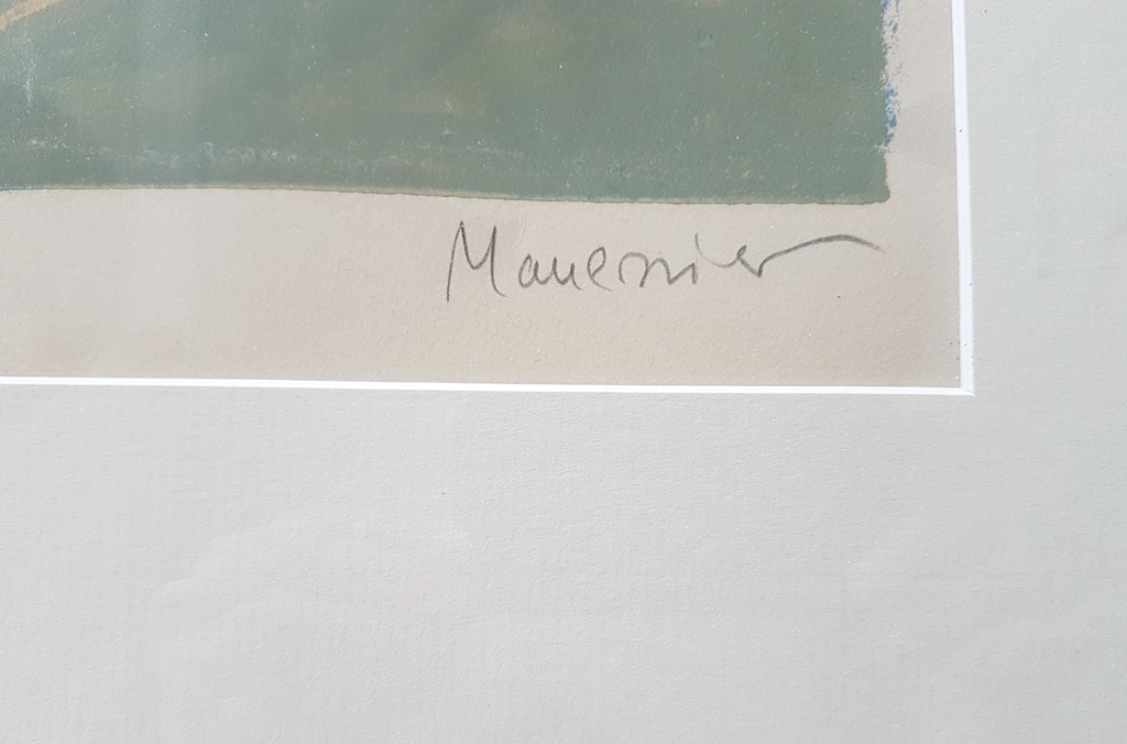ALFRED MANESSIER ABSTRACT GROOT FORMAAT KLEURENLITHO ECOLE DE PARIS 1958 kopen? Bied vanaf 99!