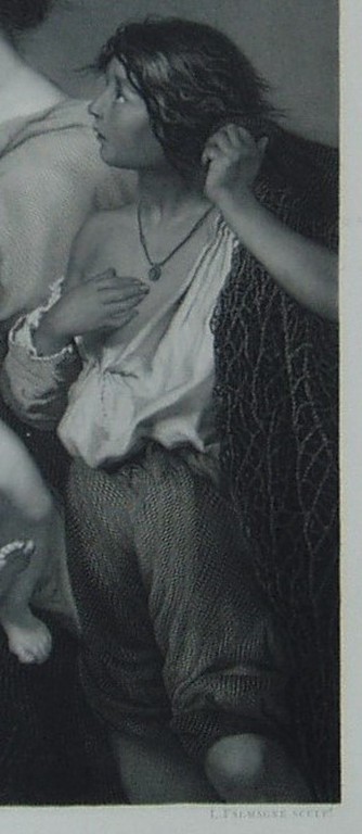 Louis Gallait / Louis Falmagne - La feme du pêcheur - 1873 kopen? Bied vanaf 50!