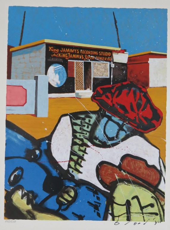 Herman Brood: Zeefdruk, King Jammys (groot) kopen? Bied vanaf 150!