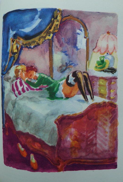 Kees van Dongen,Houtgravure naar aquarel van van Dongen uit a la Recherche du Temps Perdu verkocht voor € 40!