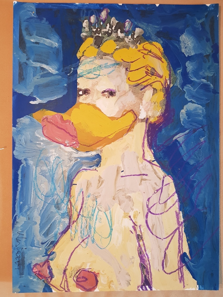 Peter Klashorst - origineel werk - serie Dagobert Duck kopen? Bied vanaf 80!