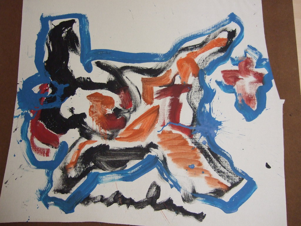 Anton Heyboer, Olieverf op linnen verkocht voor € 300!