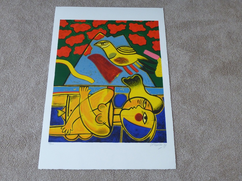 Corneille, grote zeefdruk: Fuji, 1997, handgesigneerd en genummerd kopen? Bied vanaf 425!