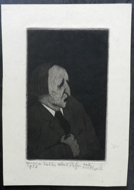 Willem Westbroek - ets - 1952 kopen? Bied vanaf 45!