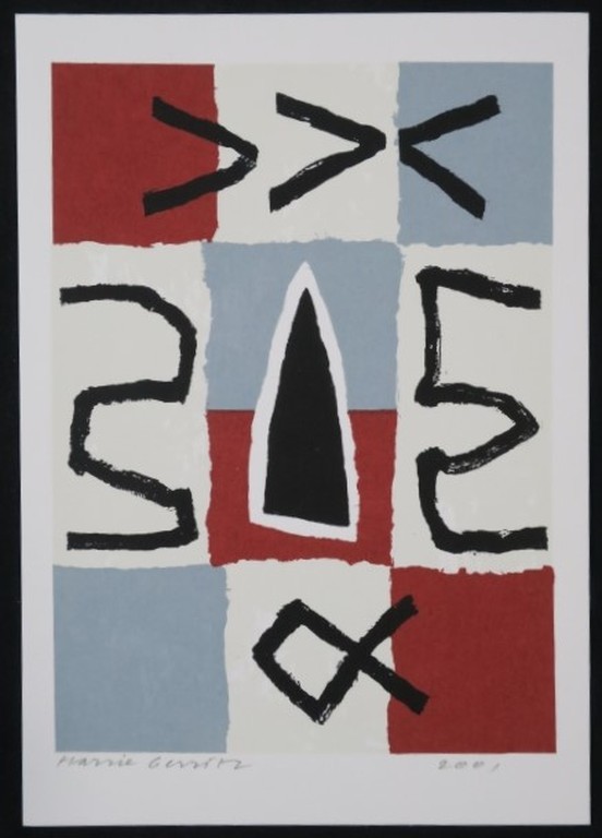 Harrie Gerritz: Zeefdruk, Z.T. kopen? Bied vanaf 1!