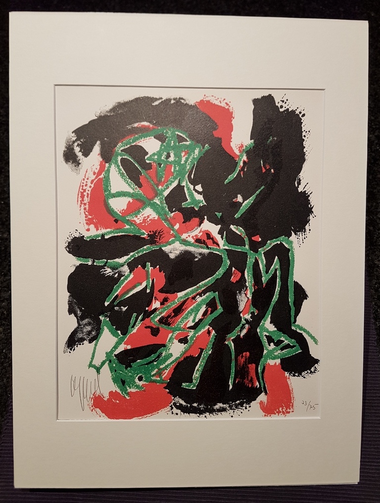 Karel Appel - Kleurenlitho - Unteilbares teil - 1961 kopen? Bied vanaf 320!