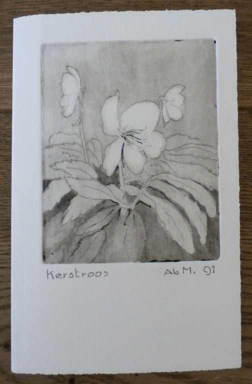Ab. M. ets: Kerstroos - 1991 kopen? Bied vanaf 1!