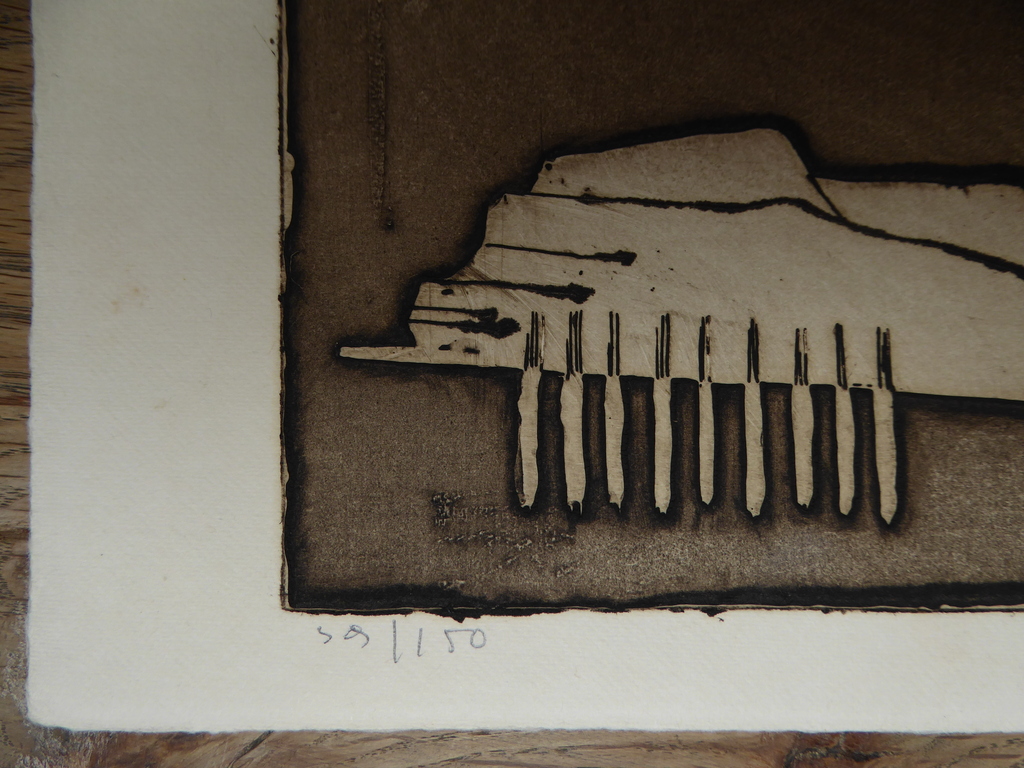 Jan Montyn, Prachtige ets uit 1977. kopen? Bied vanaf 1!